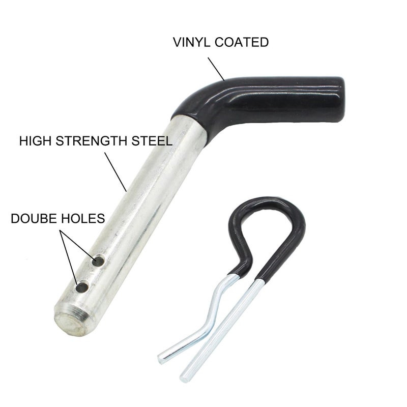X-Haibei Trailer Towing Hitch Pin and Clip 5/8 inch Diameter fit 2 inch Receiver 4 Pack - Image 5